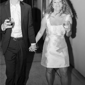 Elder dress in white by ELLIATT